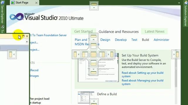 Visual Studio 2010 tutorial Open Visual Studio смотреть онлайн