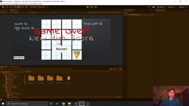 Unity Create With Code Challenge 5 Addition смотреть онлайн
