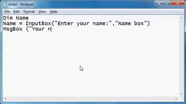 VBS Scripting in Windows смотреть онлайн
