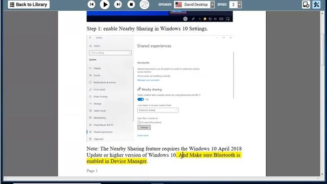 Share files in Windows 10 w/ Nearby Sharing смотреть онлайн