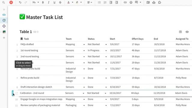 How to make a task table in Coda | Build a Project Tracker Ch. 2 смотреть онлайн