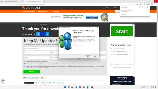 LAN Messenger смотреть онлайн