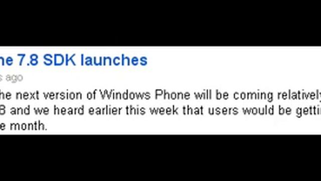 Windows Phone 7.8 SDK launches смотреть онлайн