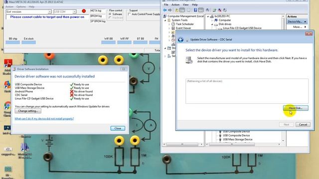 cara instal driver cdc mediatek смотреть онлайн