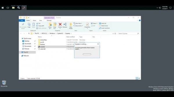 Использование Sysprep [ Windows Server 2016 ]