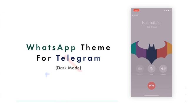 How To Make Telegram Looks Like WhatsApp  WhatsApp Theme For Telegram  iOS And Android