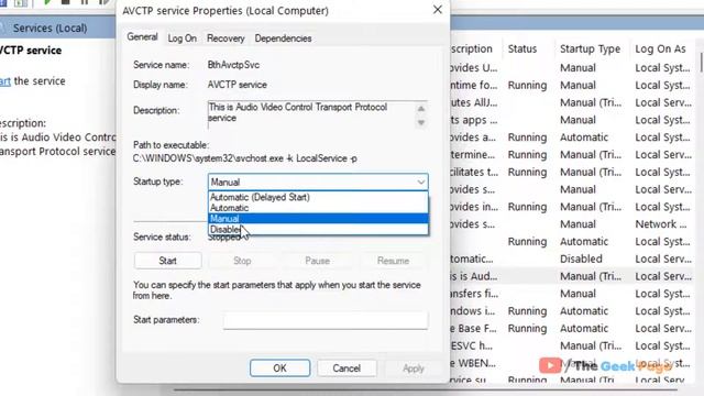 How to Disable AVCTP Service in Windows 11 смотреть онлайн