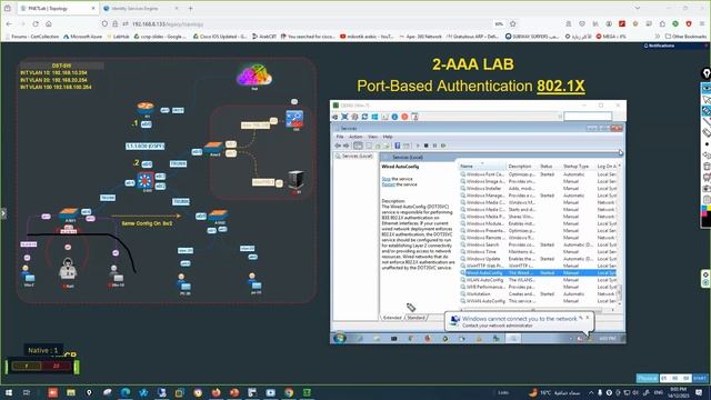 52-802.1X (Port Based Authentication) using ISE (Arabic) смотреть онлайн