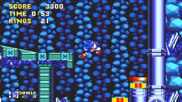 Sonic The Hedgehog 3 & Knuckles (Sega Genesis) Lava Reef Zone [1080p] смотреть онлайн