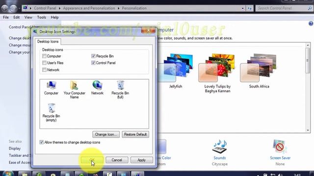 Windows 7 Ultimate Tips : How to show or hide Control Panel icon on the desktop смотреть онлайн
