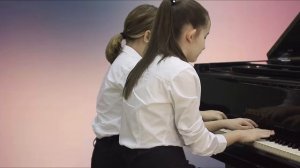 Марш из оперы «Любовь к трем апельсинам» исп. фортепианный дуэт Валерия Сашенко и Полина Слепцова