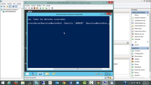 Windows Server 2012 R2 - Mover roles FSMO con PowerShell смотреть онлайн