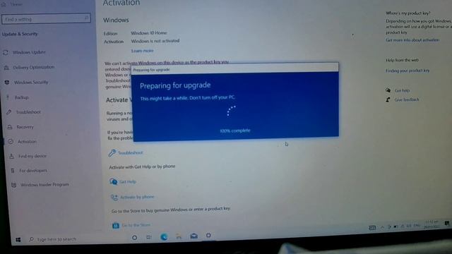How to upgrade window 10 Home to windows Pro смотреть онлайн