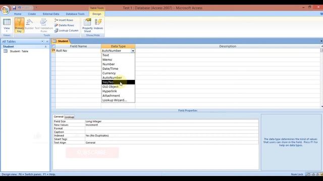 Microsoft Access Tutorial 1 смотреть онлайн