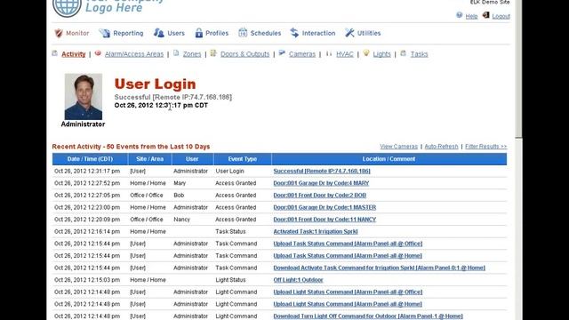 Connect ONE - Web Hosted Security and Energy Management Service смотреть онлайн
