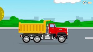 Autos für Kinder - Das Polizeiauto - Animierter Zeichentrick - Lehrreicher Zeichentrickfilm