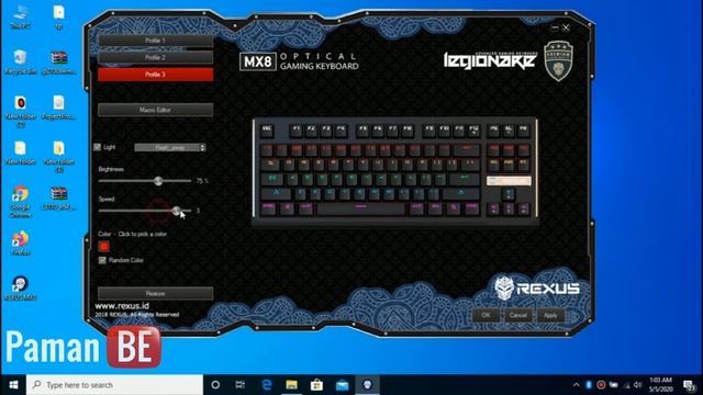 Setting Keyboard Gaming Rexus MX8 Macro | Keyboard Mechanical | Rexus смотреть онлайн