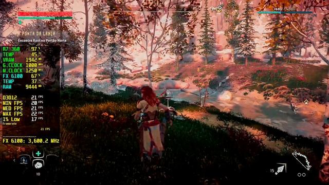 Horizon Zero Dawn - FX 6100 @4.1ghz / FX 6300 + R7 360 (720p Custom Medium / Low) смотреть онлайн