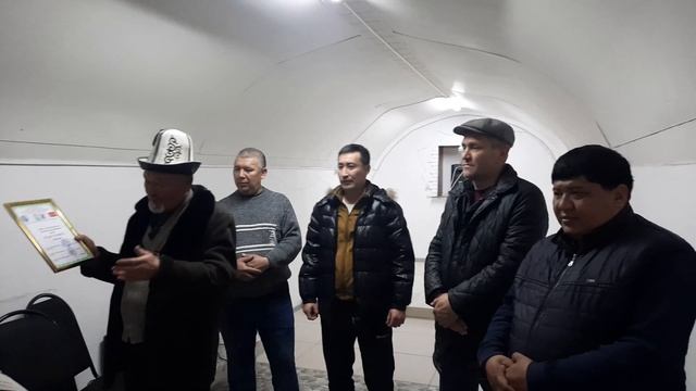 Таш-Көмүр шаарынын Аксакалдар кеңешин 23-февраль сыйлоо аземи смотреть онлайн