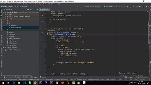 Flutter Provider - State Management using PROVIDER ( A BLoC Alternative) смотреть онлайн