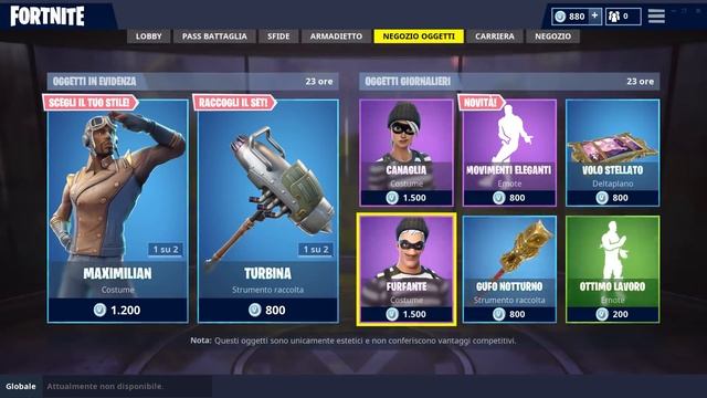 FORTNITE *SHOP* 01/10 | NUOVO BALLO MOMENTI ELEGANTI - CANAGLIA - AIRHEART смотреть онлайн