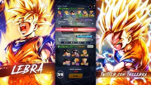 HIGHEST KI RECOVERY TEAM IN THE GAME. | Dragonball Legends PvP смотреть онлайн