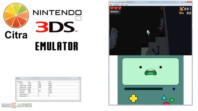 Citra 3DS Emulator - Adventure Time: Explore the Dungeon Because I DON'T KNOW! HW Vertex Shaders! смотреть онлайн