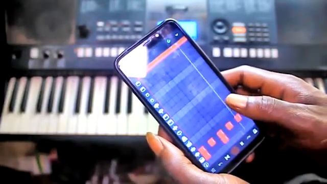 how to make beat with android phone for your piano practice by (BEN KBD) piano lessons смотреть онлайн