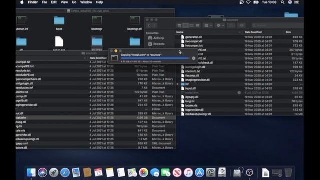 Installing Windows 11 Preview Build 22000 on any Intel Apple Mac Laptop Desktop Computer Minkos Mac смотреть онлайн
