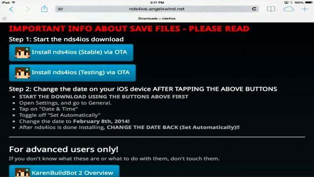 How to install nintendo DS emulator for ios 7 (no jailbreak) смотреть онлайн