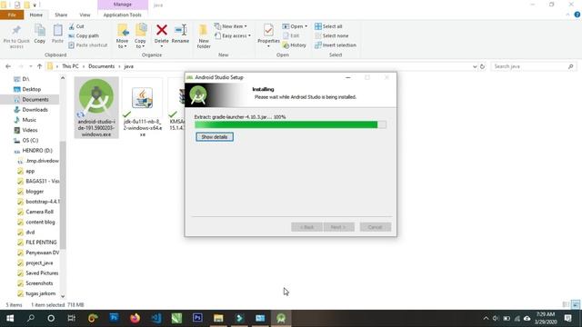 CARA INSTALL ANDROID STUDIO, JDK DAN SDK_LENGKAP 2020 смотреть онлайн