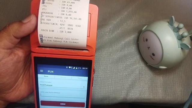 cara beli token listrik dan bayar tagihan listrik menggunakan EDC android bank BRI смотреть онлайн