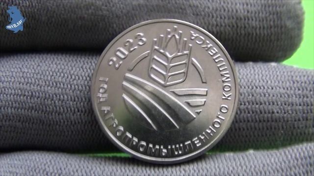 Приднестровье. 25 рублей 2023 год. – Год агропромышленного комплекса. #658 смотреть онлайн