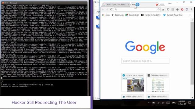BlueBorne - Windows MiTM Demo смотреть онлайн