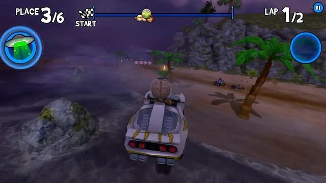 Beach Buggy Racing - ChampionShip 500HP B'zorp And Lambini - Android Game play смотреть онлайн