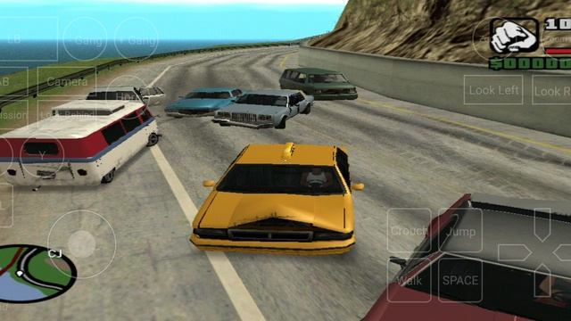 GTA San Andreas (Exagear Windows Emulator MultiWine 5in1 Hugo) Laggy but Playable 😀 смотреть онлайн