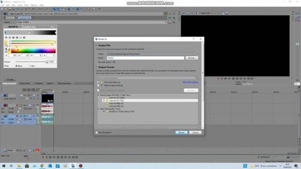 How To Make G-Major 4 On Vegas Pro