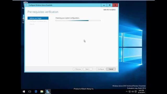 Setup Windows Server 2016 and configure AD, DNS.. смотреть онлайн