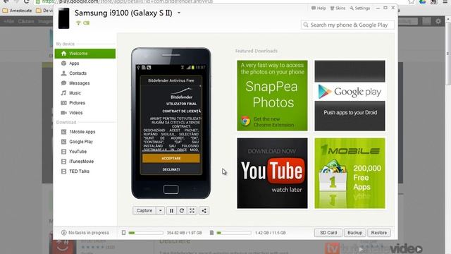 Cei de la bitdefender au lansat un antivirus gratuit pentru android смотреть онлайн