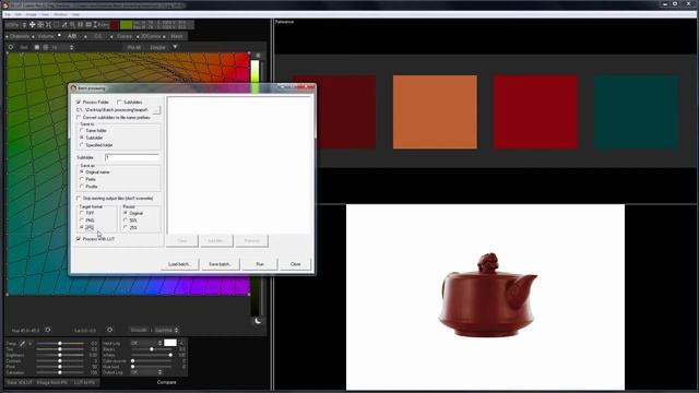 Batch processing in 3D LUT Creator смотреть онлайн