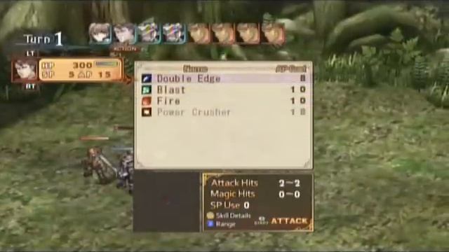 Record of Agarest War Battle Tutorial смотреть онлайн