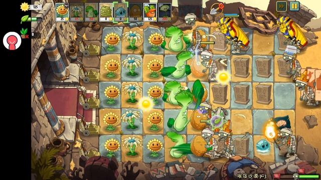 Ancient Egypt - Level 7-3 [Plants vs. Zombies Universe] смотреть онлайн