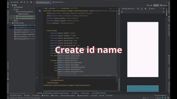 How to add pdf in app 2023 || Kotlin || Android Studio