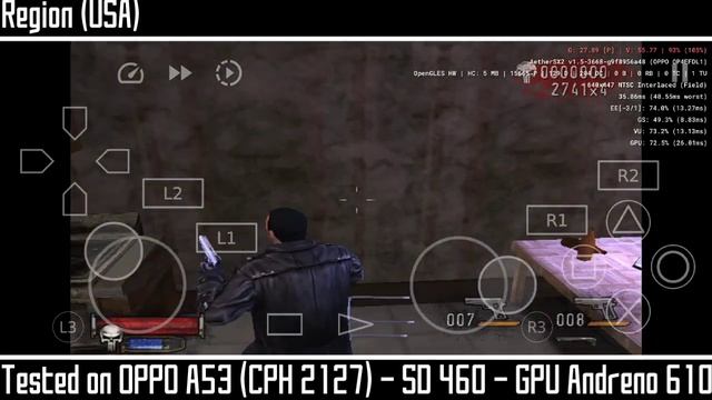 Gameplay The Punisher (USA) | Aethersx2 v1.5-3668 | OPPO A53 - SD460 + Config смотреть онлайн