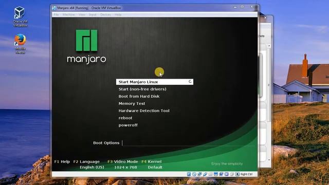 How to install Manjaro KDE Edition 17 with VirtualBox on Windows 7 byVS смотреть онлайн