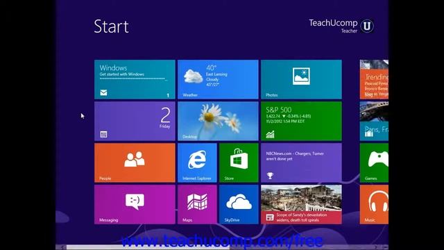 Windows 8 Tutorial Windows Defender Microsoft Training Lesson 9.5 смотреть онлайн