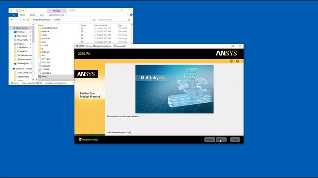 Installing ANSYS License Manager on Windows смотреть онлайн