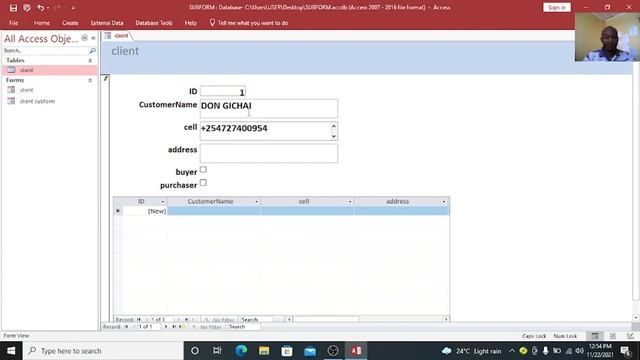 Ms Access Project | How to use Sub form and List boxes to display data as you enter List box смотреть онлайн