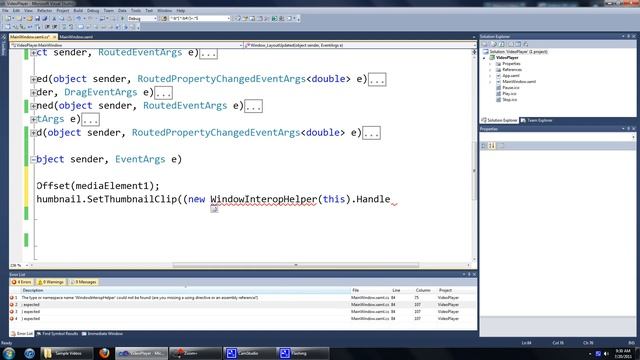 Developing for Windows 7: Taskbar #3: Controlling the (Windows Aero) Thumbnail смотреть онлайн