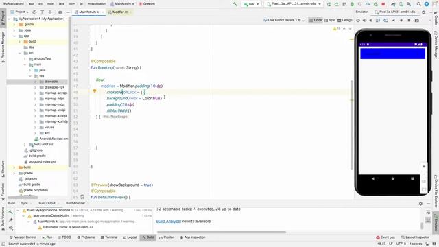 Modifier in Jetpack-Compose & how to use it | Android Development Basics for Jetpack-compose смотреть онлайн